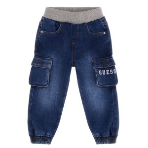 GUESS Jeans denim tasconato stretch vita elasticizzata